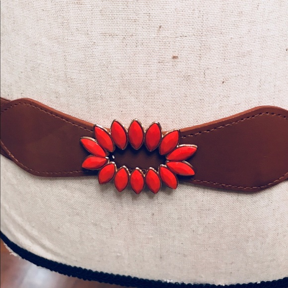 Brown Stretchable Women Belt - Picture 2 of 5